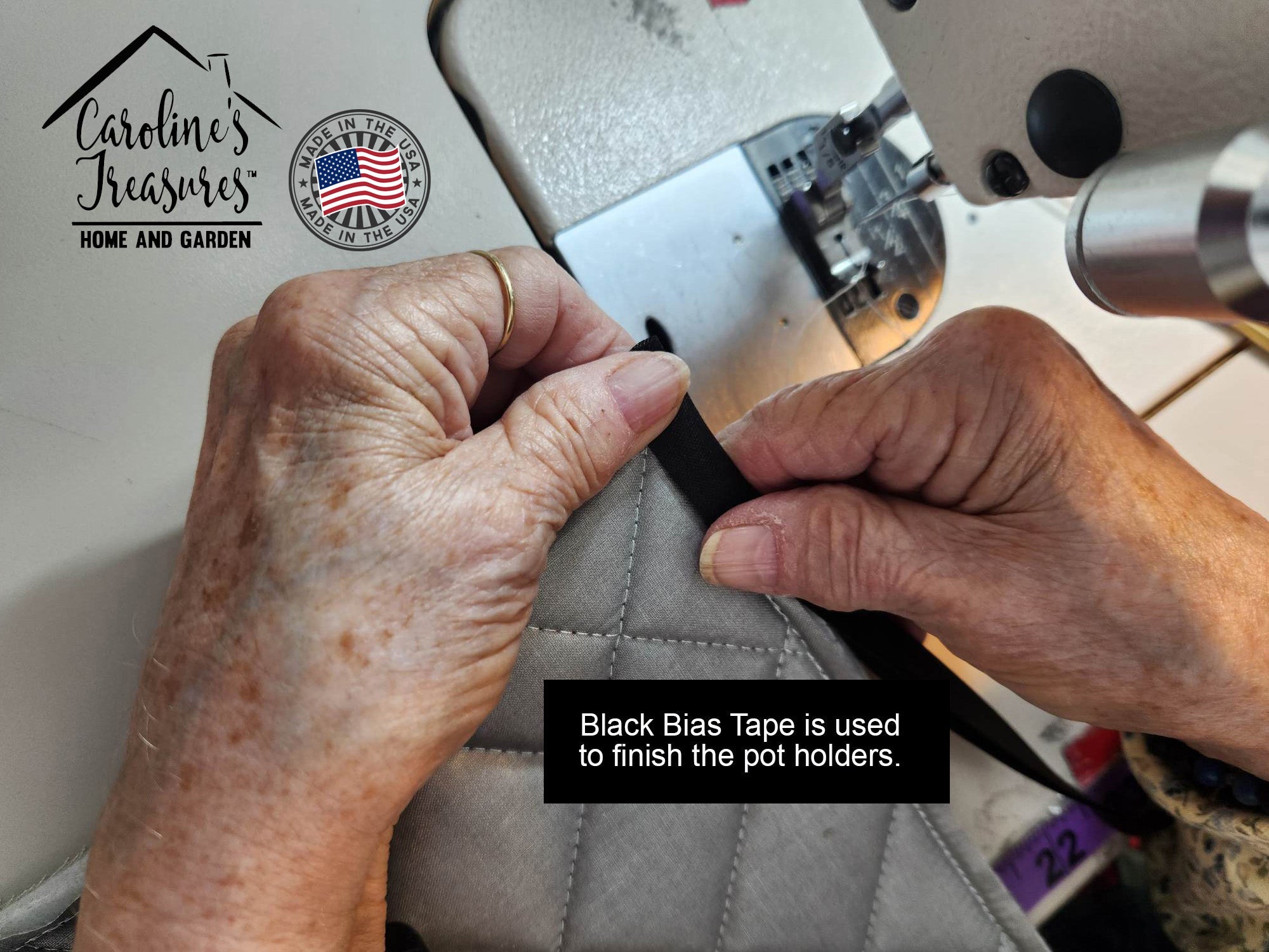 Belgian Sheepdog Spring Path Pair of Pot Holders