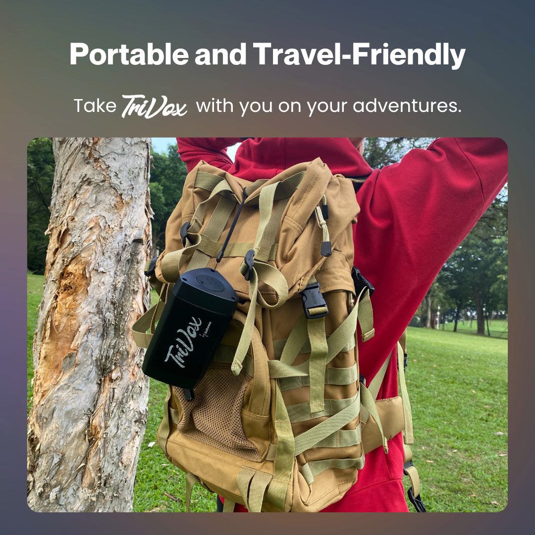 TriVox - Triangle Bluetooth Wireless Portable Speaker